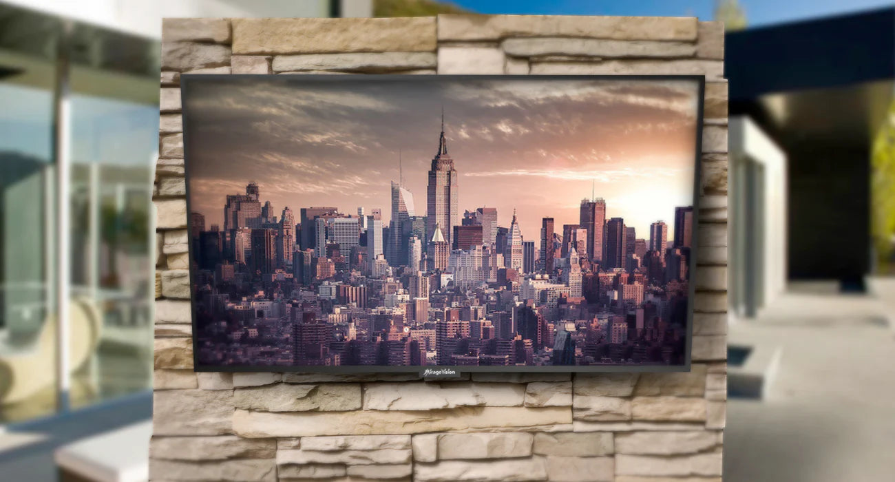 Ruby Series – Samsung by MirageVision Partial Sun Outdoor TV