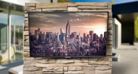 Ruby Series – Samsung by MirageVision Partial Sun Outdoor TV