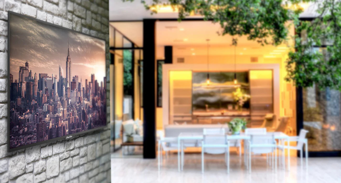 Ruby Series – Samsung by MirageVision Partial Sun Outdoor TV