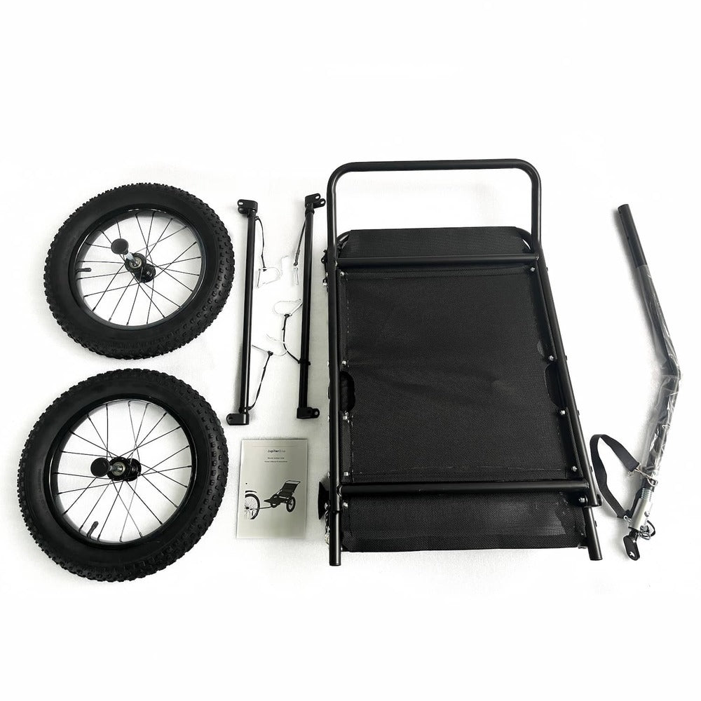 JupiterBike Fat Tire Utility & Cargo Trailer
