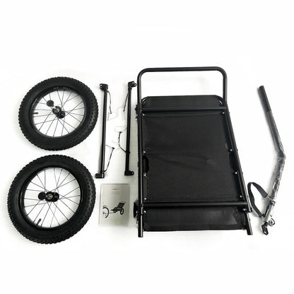 JupiterBike Fat Tire Utility & Cargo Trailer