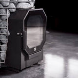 HUUM Hive Flow Mini 8.5KW Wood-Burning Sauna Stove With Ash Drawer & Sauna Stones [H1017012]