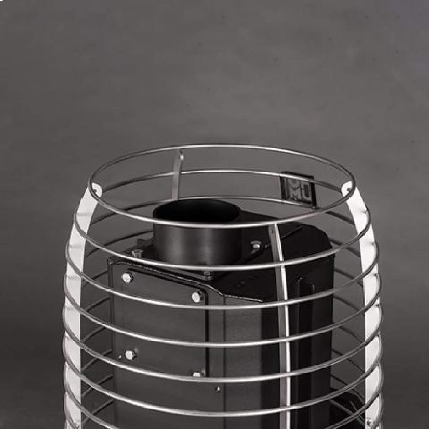 HUUM Hive Flow Mini 8.5KW Wood-Burning Sauna Stove With Ash Drawer & Sauna Stones [H1017012]