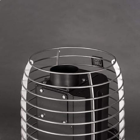 HUUM Hive Flow Mini 8.5KW Wood-Burning Sauna Stove With Ash Drawer & Sauna Stones [H1017012]