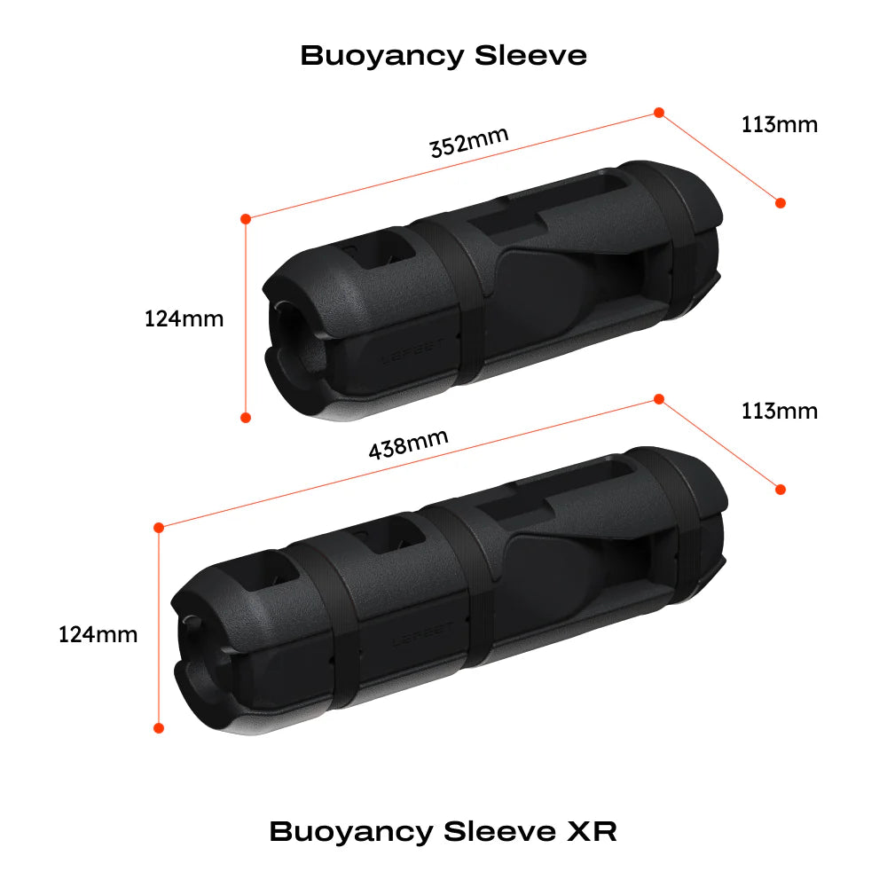 LEFEET P1  / P1 XR Buoyancy Sleeve