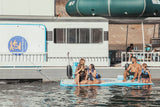 Island Hopper Island Buddy 12' x 6' Inflatable Water Platform & Dock