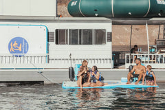 Island Hopper Island Buddy 12' x 6' Inflatable Water Platform & Dock