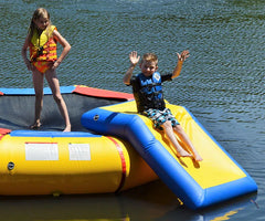 Island Hopper Bouncer Slide Attachment for 10' & 13' Bounce N Splash