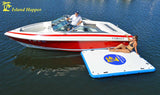 Island Hopper Island Buddy 8' x 6' Inflatable Water Platform & Dock