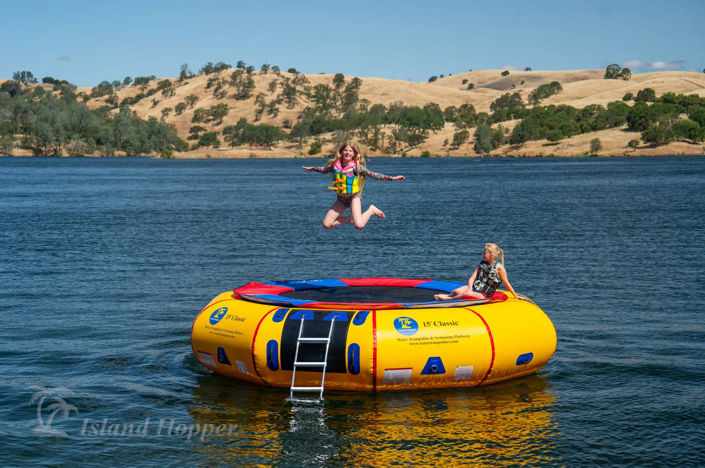 Island Hopper 15' Classic Water Trampoline