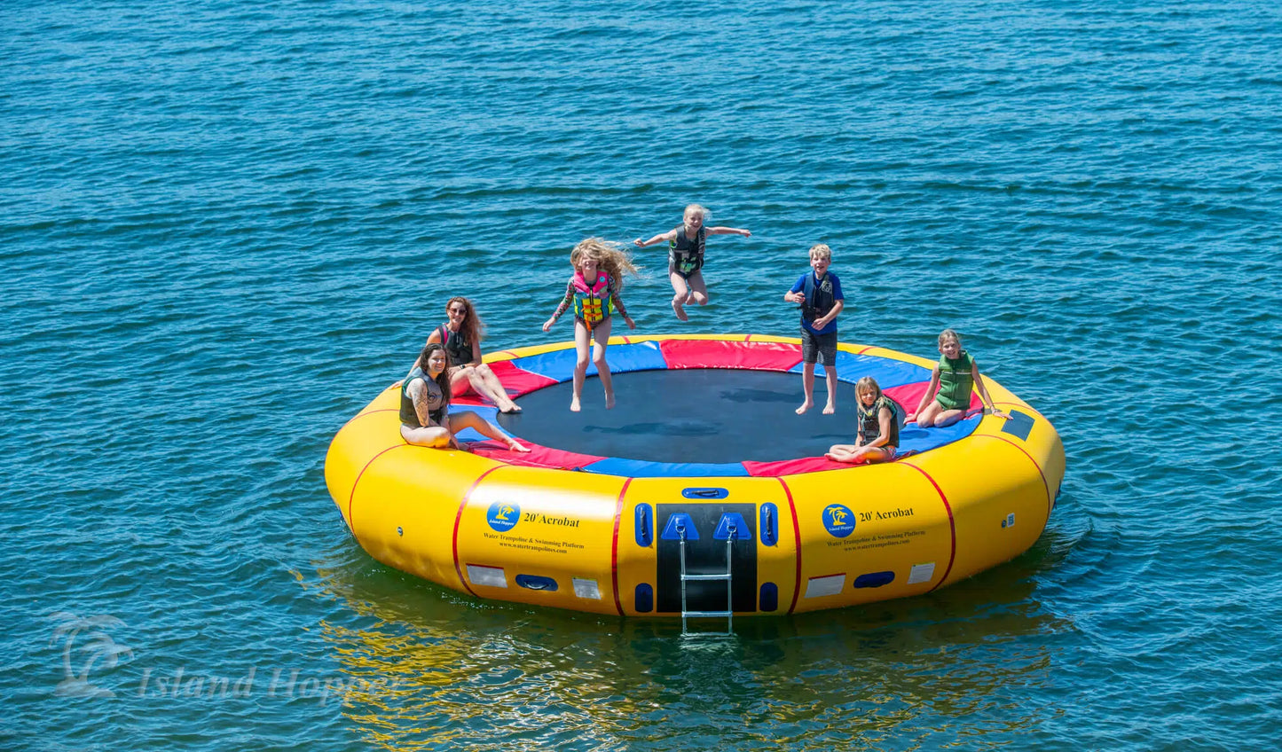 Island Hopper 20' Acrobat Water Trampoline