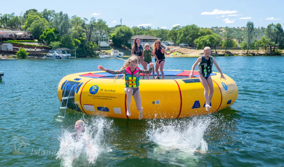 Island Hopper 20' Acrobat Water Trampoline