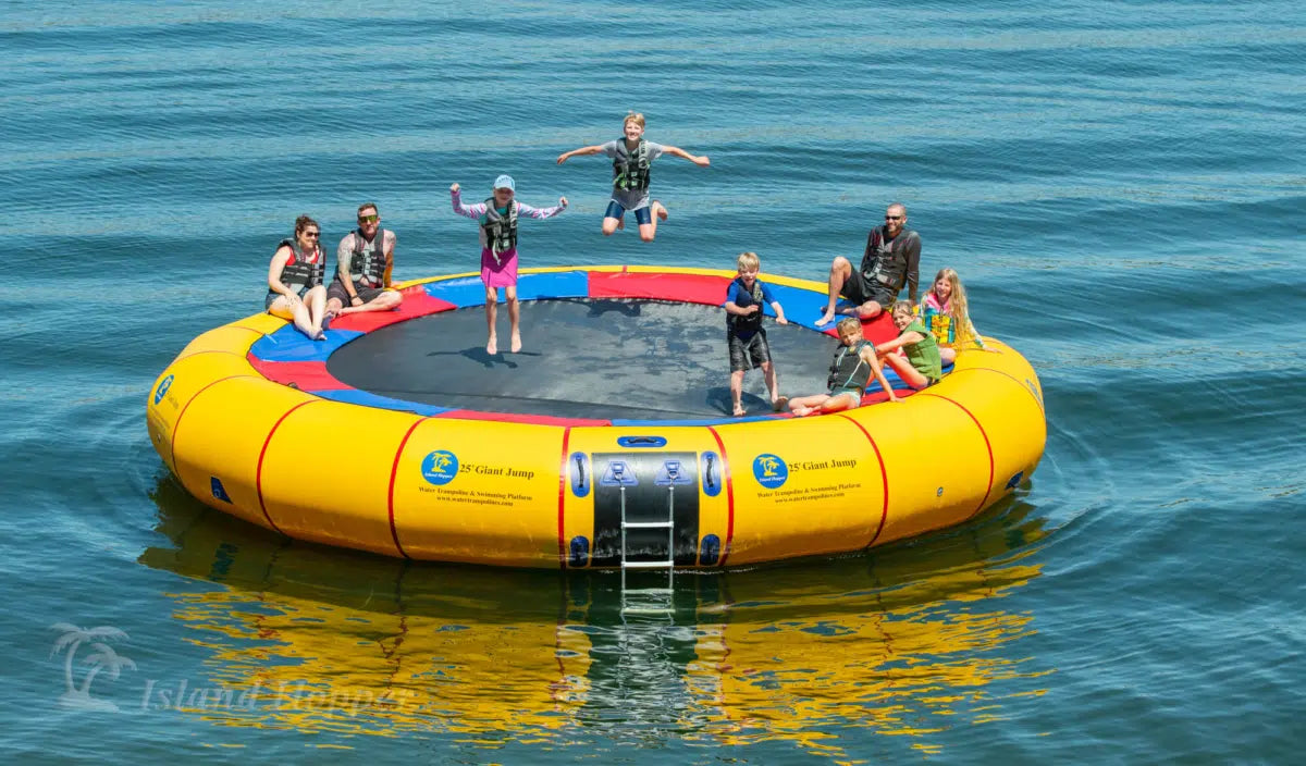 Island Hopper 25' Giant Jump Water Trampoline