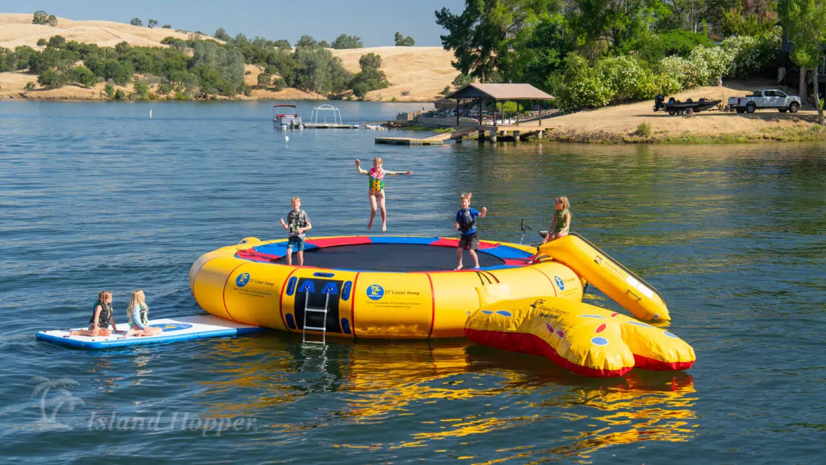 Island Hopper 25' Giant Jump Water Trampoline