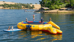 Island Hopper 25' Giant Jump Water Trampoline