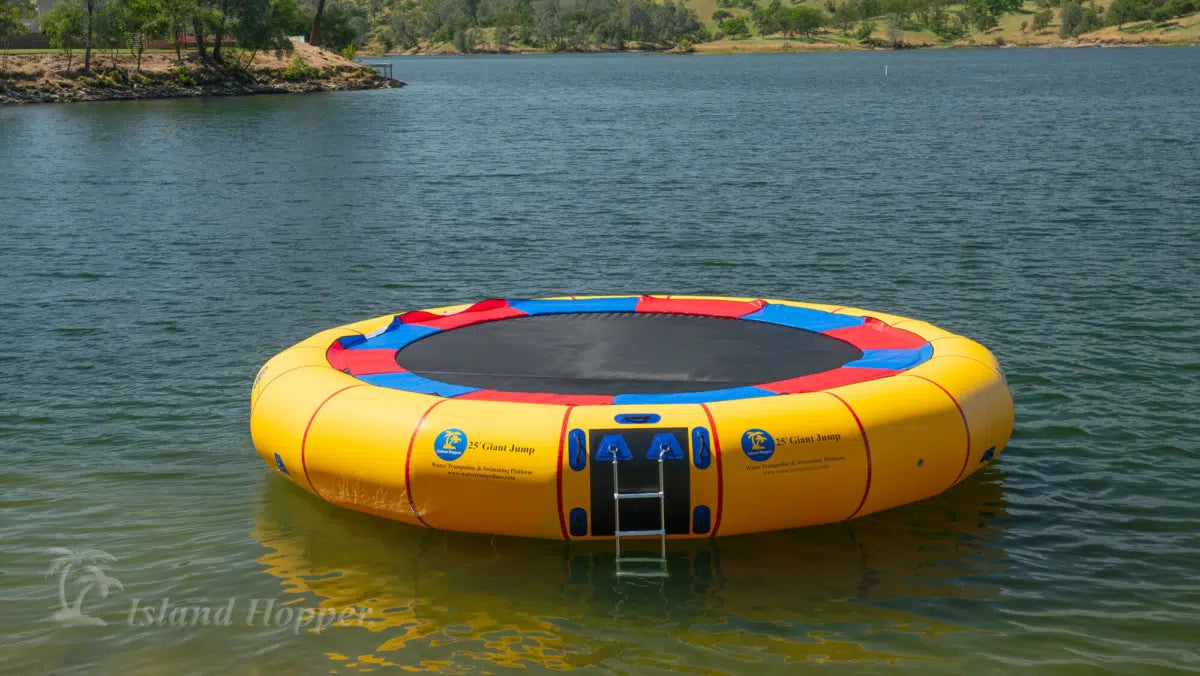 Island Hopper 25' Giant Jump Water Trampoline