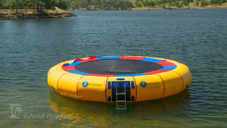 Island Hopper 25' Giant Jump Water Trampoline