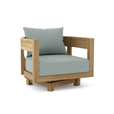 Anderson Coronado Deep Seating Swivel Armchair – Solid Teak with 360° Rotation (DS-308)