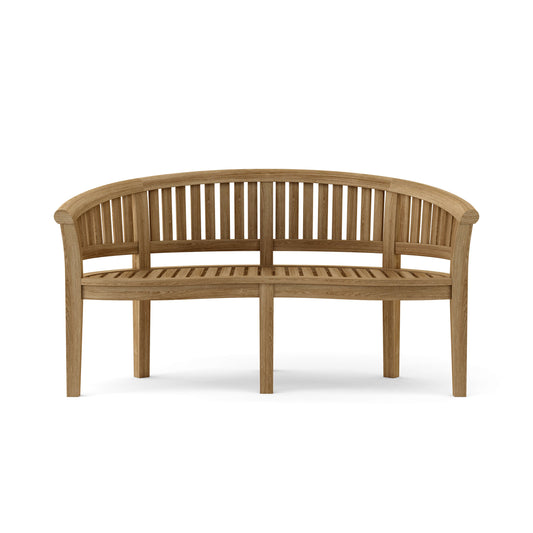 Anderson Teak Curve 3-Seater Extra Thick Bench [BH-005CT]