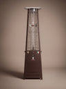 Lava Heat Italia 2G Flame Tower patio heater in Heritage Bronze