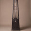Lava Heat Italia 2G Flame Tower patio heater in Hammered Black
