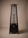 Lava Heat Italia Capri patio heater in Hammered Black