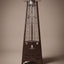 Lava Heat Italia Capri patio heater in Heritage Bronze