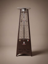 Lava Heat Italia Capri patio heater in Heritage Bronze