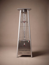 Lava Heat Italia Capri patio heater in Stainless Steel