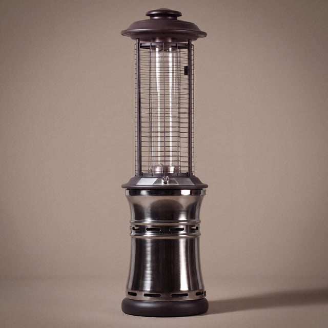 Lava Heat Italia Ember Collapsible patio heater in Gunmetal