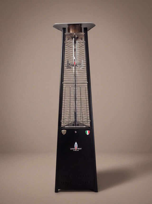 Lava Heat Italia Lava Lite patio heater in Hammered Black