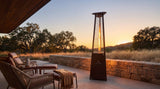 Lava Heat Italia Lava Lite patio heater in an outdoor setting
