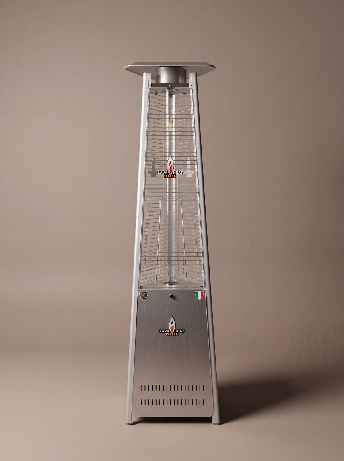 Lava Heat Italia Lava Lite patio heater in Stainless Steel
