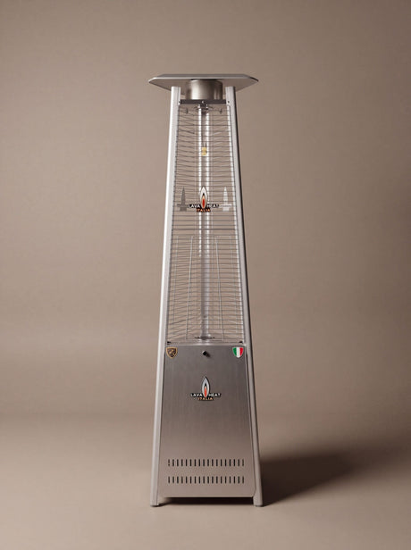 Lava Heat Italia Lava Lite patio heater in Stainless Steel