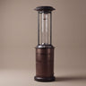 Lava Heat Italia Milano Cylindrical patio heater in Heritage Bronze