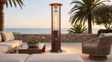 Lava Heat Italia Opus series patio heater in an outdoor setting