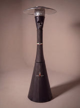 Lava Heat Italia Palermo Rattan patio heater in Charcoal Rattan