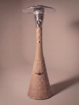 Lava Heat Italia Palermo Rattan patio heater in Natural Rattan