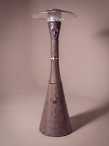Lava Heat Italia Palermo Rattan patio heater in Walnut Rattan
