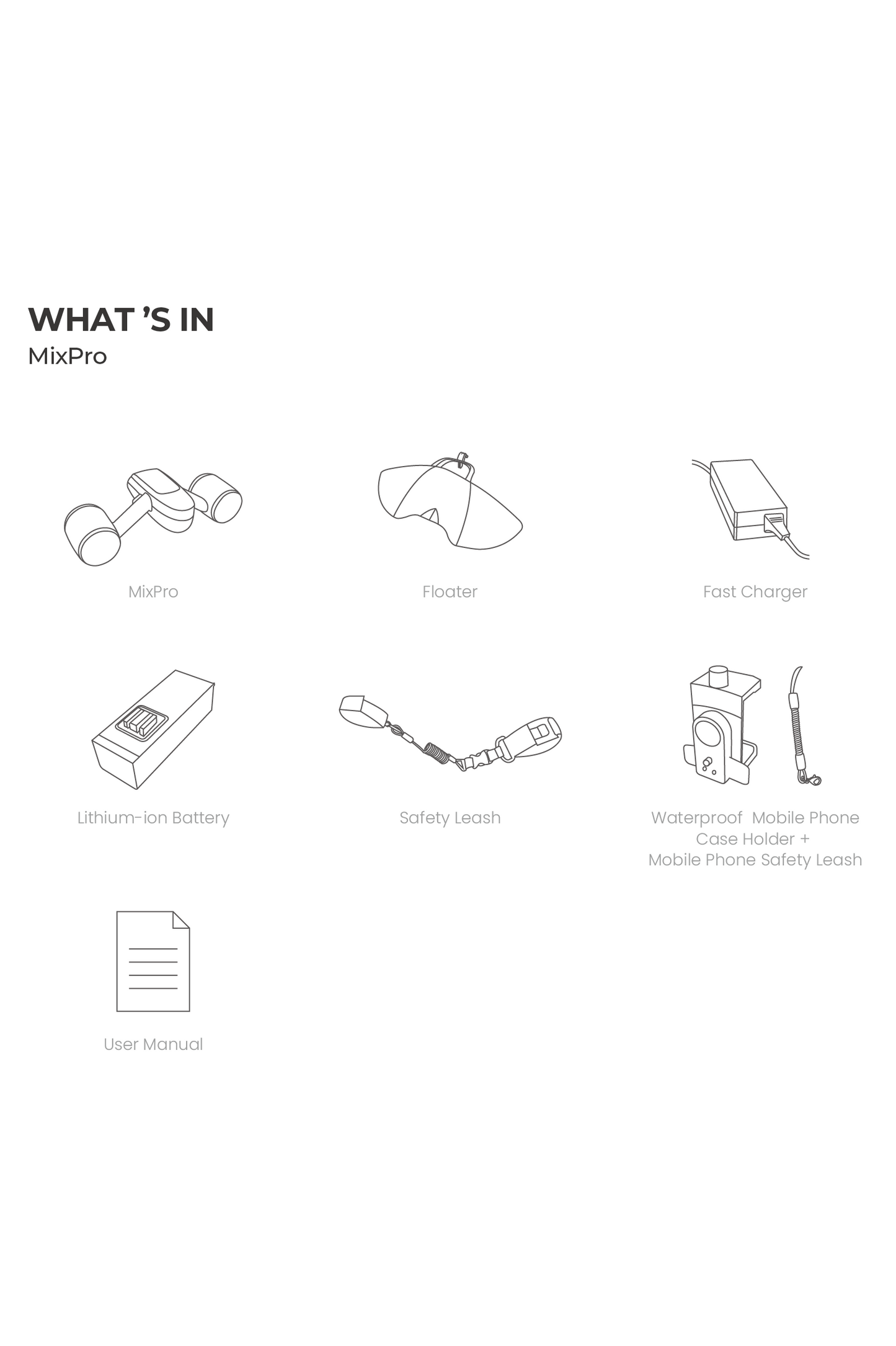 Sublue MixPro – Compact Dual-Motor Underwater Scooter with 60-Min Runtime