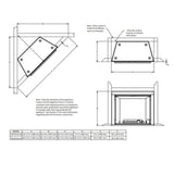 Majestic Courtyard 55K BTU 36" Traditional Outdoor Gas Fireplace [ODCOUG-36NR]