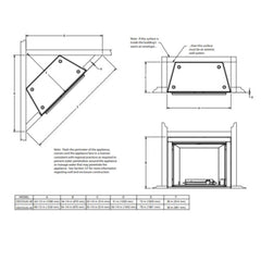 Majestic Courtyard 55K BTU 36" Traditional Outdoor Gas Fireplace [ODCOUG-36NR]