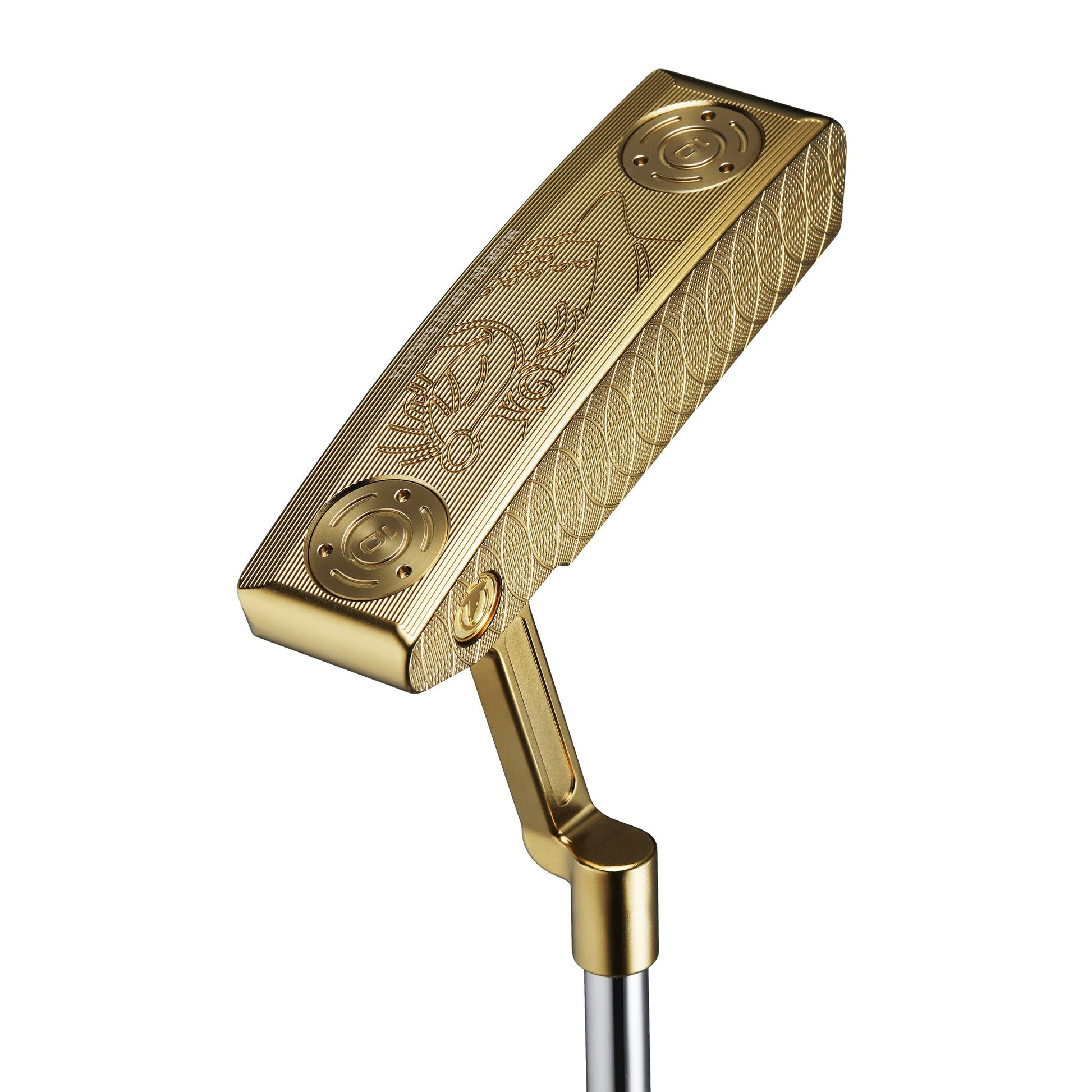 Malbon x Honma gold blade putter
