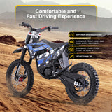 MotoTec 60V 2000W Pro Electric Dirt Bike Lithium HP115E – 40 MPH