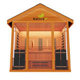 Medical Saunas Nature 9 Plus Hybrid Outdoor Sauna (Six Person)