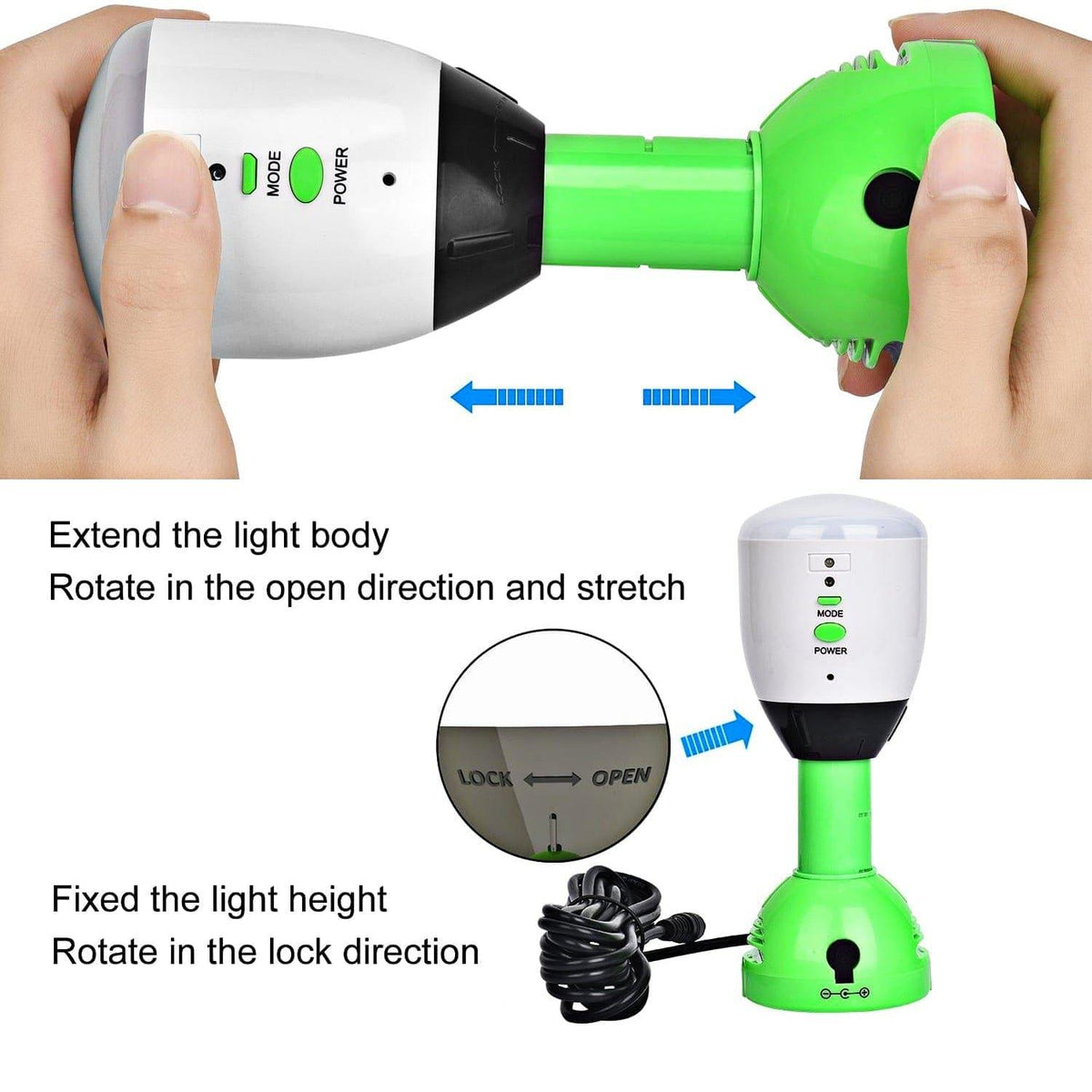 Nature’s Generator 400 Lumens Power Light (4 Pack)