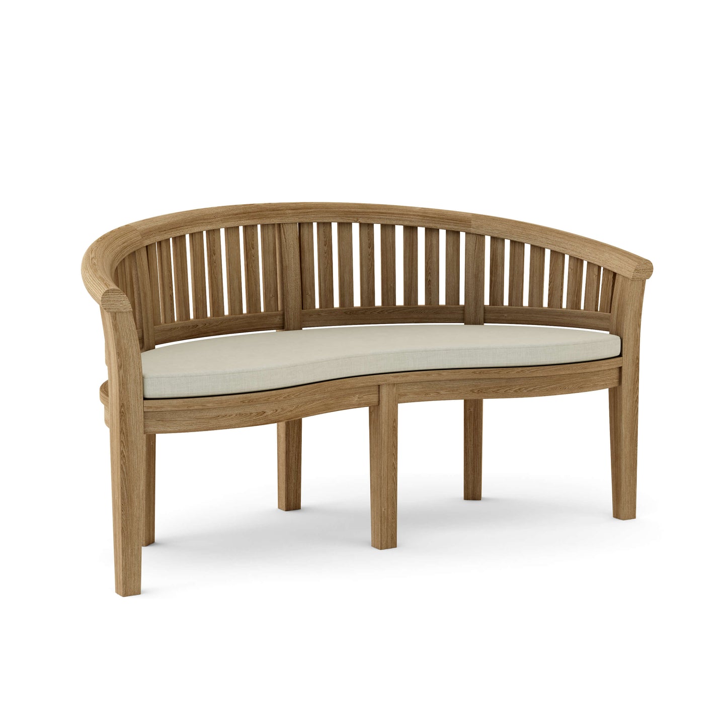 Anderson Teak Curve 3-Seater Extra Thick Bench [BH-005CT]