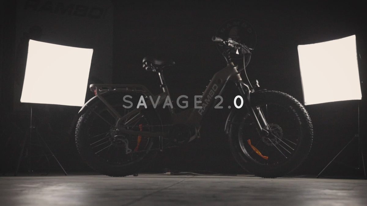 Rambo Savage 2.0 750-1000W Hunting Bike - SAV2.0
