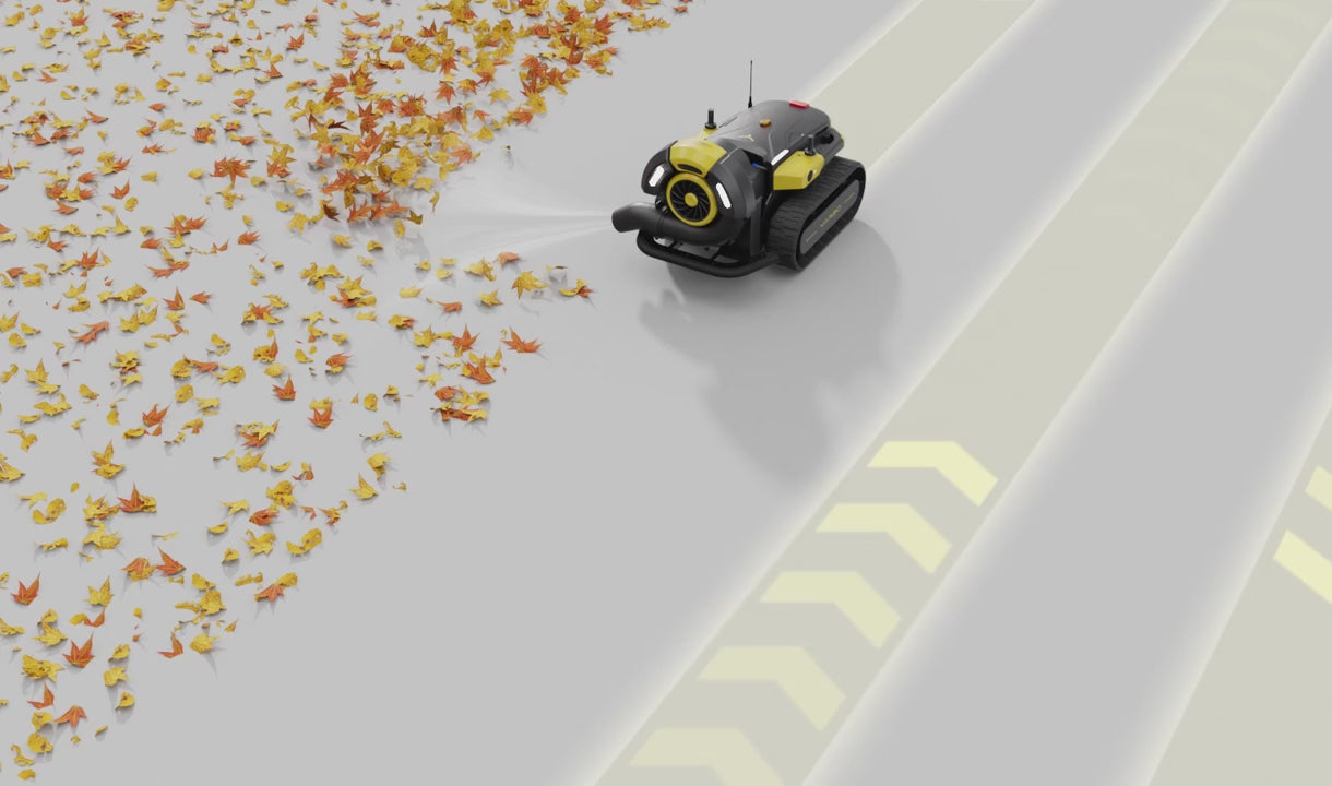 Yarbo Robotic Leaf Blower – 21N, 174 MPH, 607 CFM Autonomous Yard Cleanup