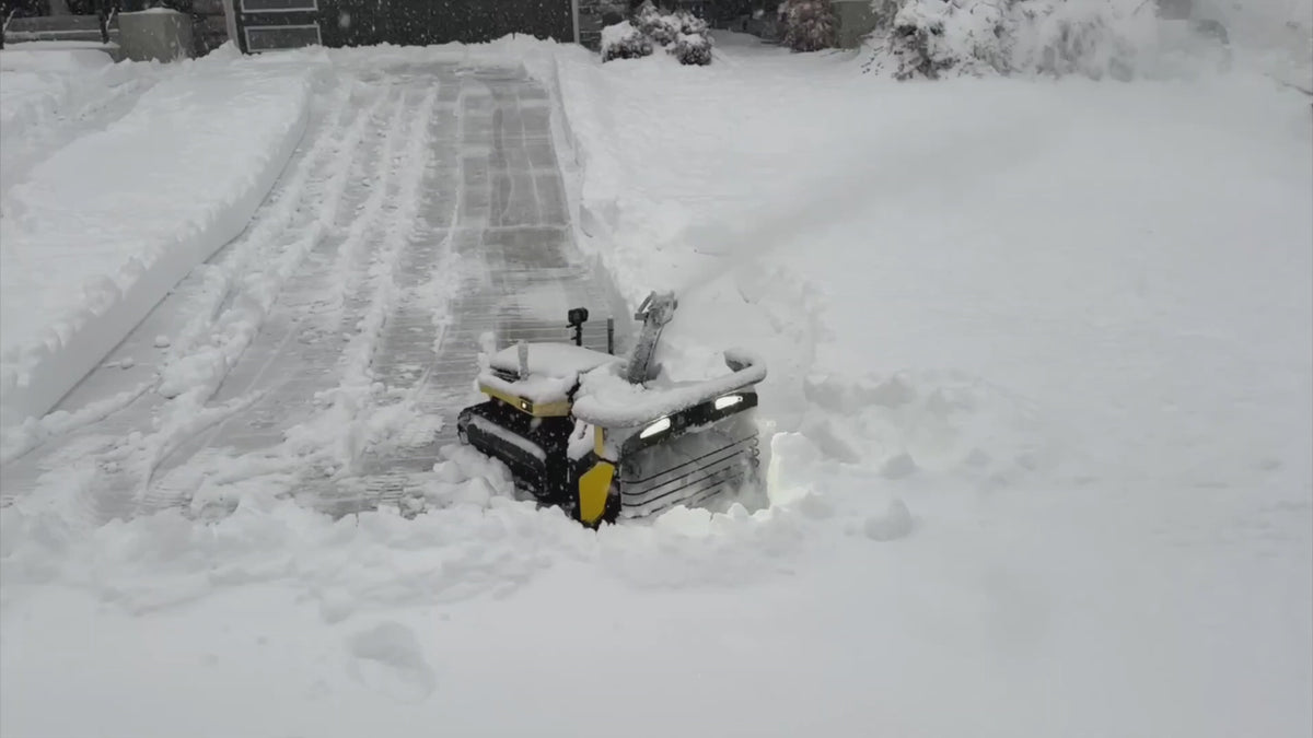 Yarbo Robotic Snow Blower – 24-Inch 2-Stage Autonomous Clearing